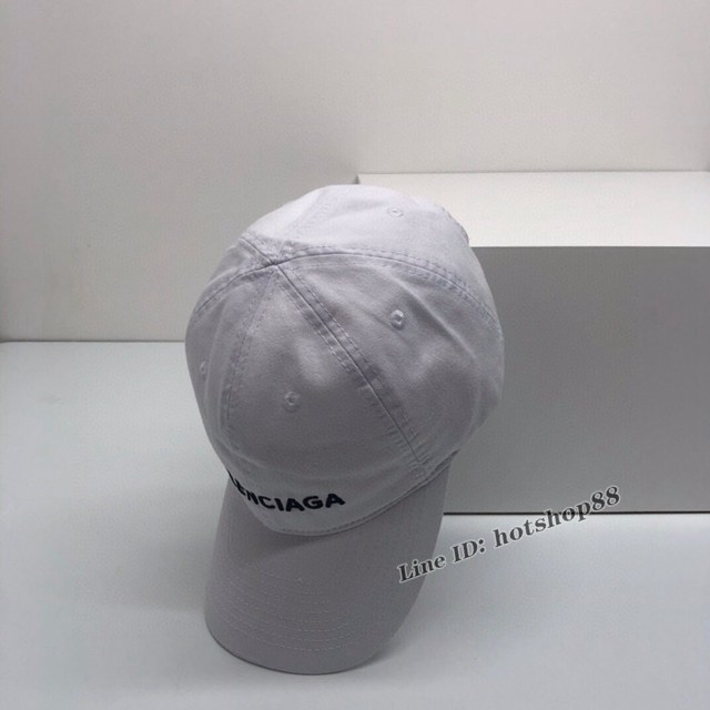 Balenciaga專櫃新款巴黎世家百搭款男女通用棒球帽鴨舌帽 mmyj3468